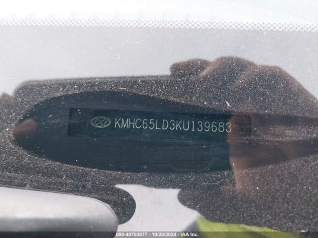 KMHC65LD3KU139683 Hyundai IONIQ PLUG-IN HYBRID
