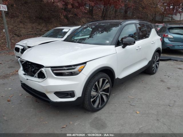 2021 VOLVO XC40 RECHARGE PURE ELECTRIC YV4ED3UR0M2565974 Photo 1