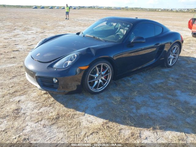 2014 PORSCHE CAYMAN WP0AA2A84EK174120 Photo 1