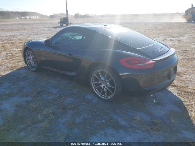 2014 PORSCHE CAYMAN WP0AA2A84EK174120 Photo 2