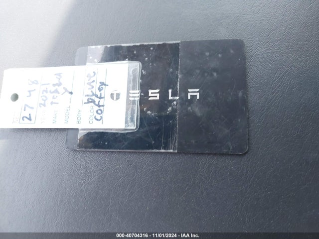 2021 TESLA MODEL Y 5YJYGAEE8MF193773 Photo 10
