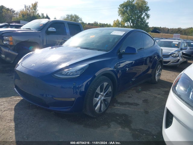 2021 TESLA MODEL Y 5YJYGAEE8MF193773 Photo 1