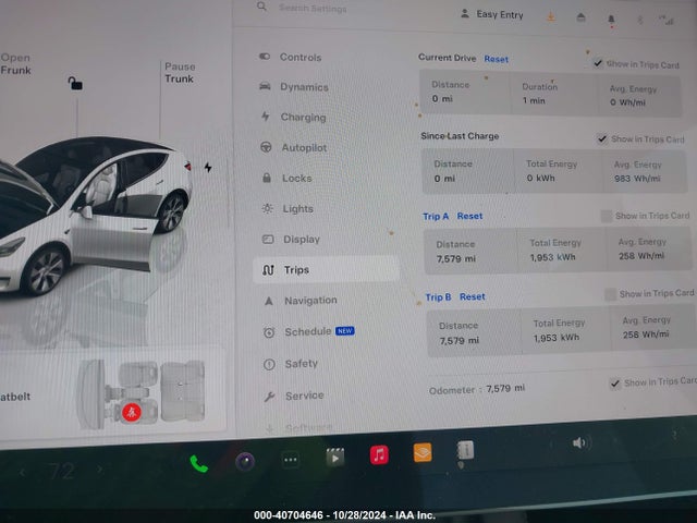 2024 TESLA MODEL Y 7SAYGDEEXRA269597 Photo 6