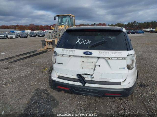 1FM5K8AR1JGC74906 Ford Police Interceptor Utility