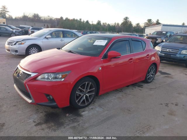 JTHKD5BH9E2174253 Lexus CT 200H