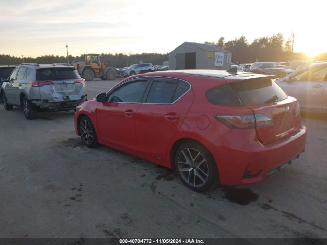 JTHKD5BH9E2174253 Lexus CT 200H