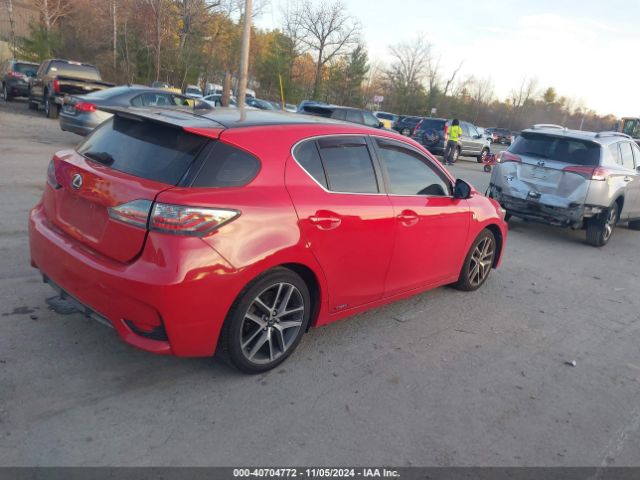 JTHKD5BH9E2174253 Lexus CT 200H