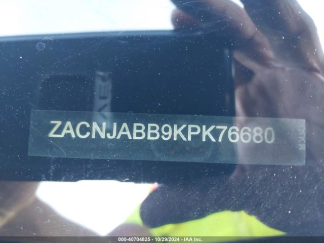ZACNJABB9KPK76680 Jeep Renegade Latitude Fwd