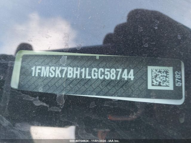 1FMSK7BH1LGC58744 Ford Explorer