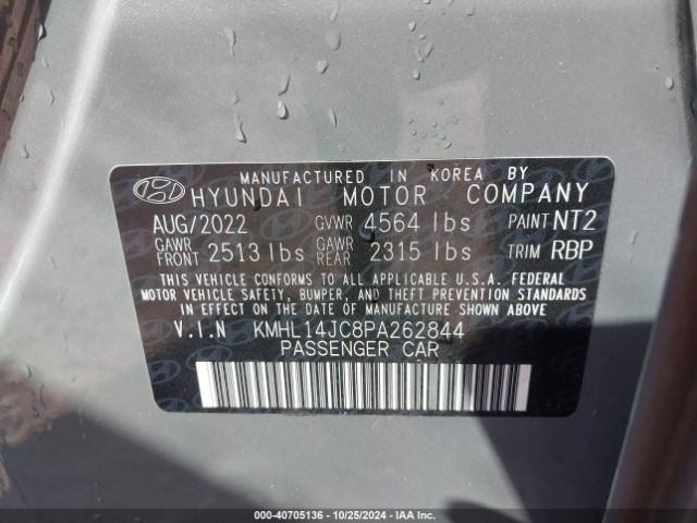 KMHL14JC8PA262844 Hyundai Sonata N Line