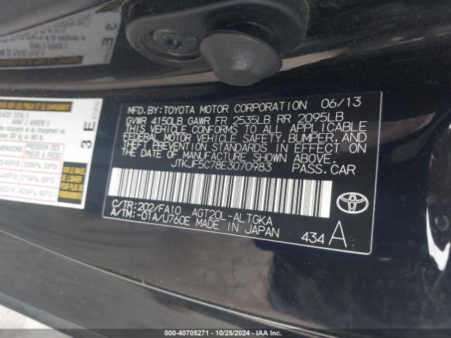 JTKJF5C78E3070983 Scion TC