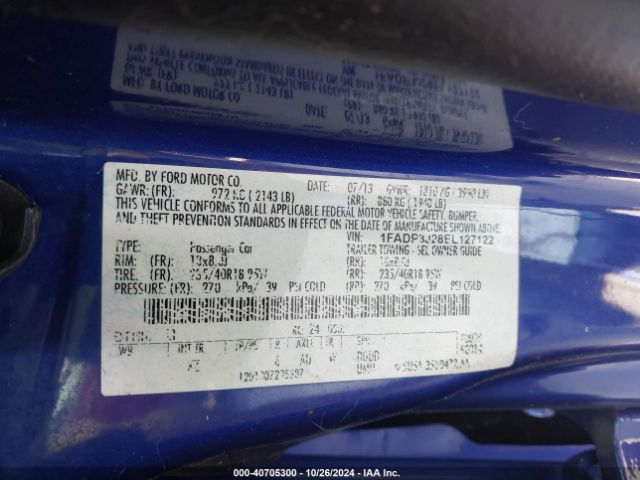 1FADP3J28EL127122 Ford Focus Titanium