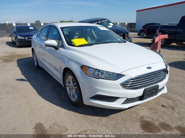Ford Fusion Hybrid Se 2018 3FA6P0LU0JR286735 Image 1