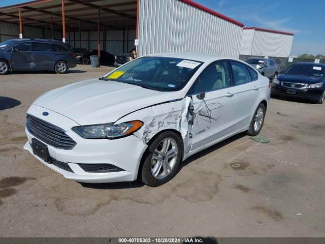 Ford Fusion Hybrid Se 2018 3FA6P0LU0JR286735 Image 2