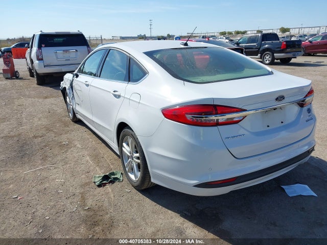 Ford Fusion Hybrid Se 2018 3FA6P0LU0JR286735 Image 3