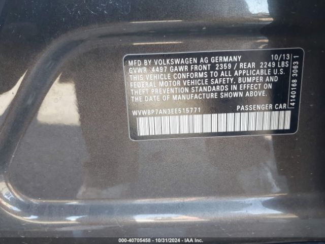WVWBP7AN3EE515771 Volkswagen Cc 2.0t R-line