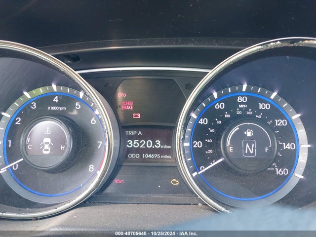 Продажа на аукционе авто 2013 Hyundai Sonata Limited, vin: 5NPEC4AC4DH577717, номер лота: 40705645