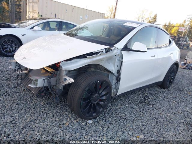 2023 TESLA MODEL Y 7SAYGDEF8PF663950 Photo 1