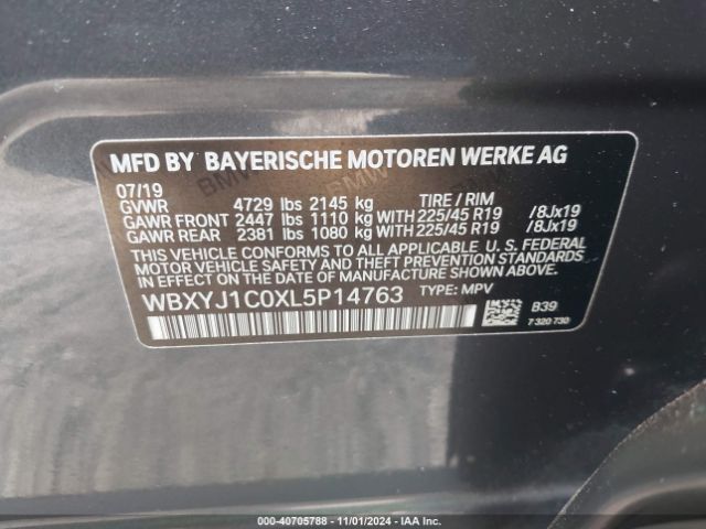 WBXYJ1C0XL5P14763 BMW X2 Xdrive28i