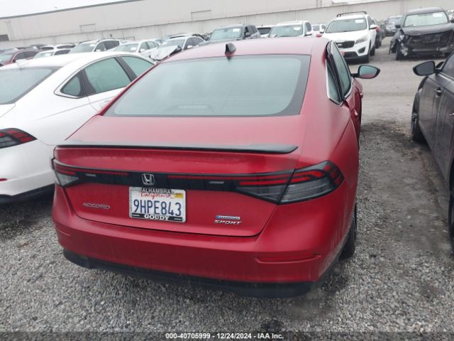 1HGCY2F51PA051761 Honda Accord Hybrid Sport