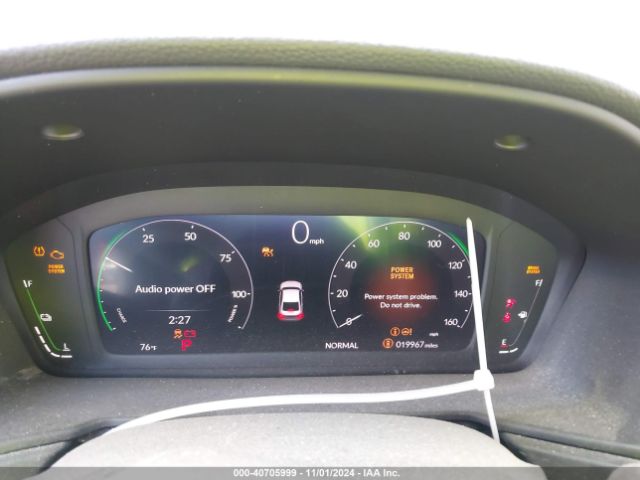 1HGCY2F51PA051761 Honda Accord Hybrid Sport