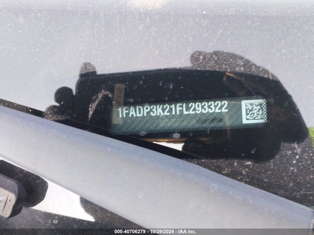 Ford FOCUS SE 2015 1FADP3K21FL293322 Image 9