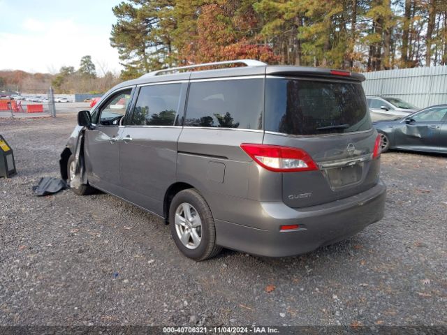 JN8AE2KP1G9152780 Nissan Quest Sv