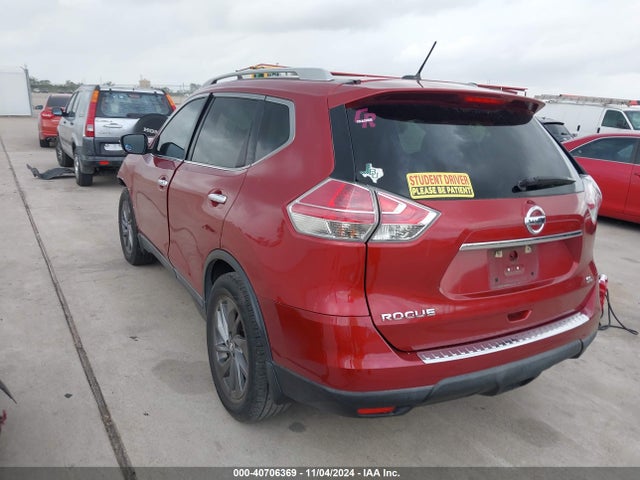 Nissan Rogue Sl 2016 5N1AT2MT6GC757050 Image 3