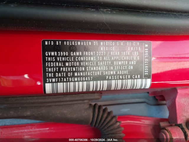 3VWF17AT9GM606457 Volkswagen Beetle 1.8t Fleet Edition