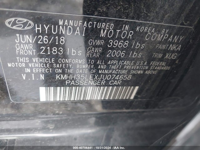 Hyundai ELANTRA GT 2018 KMHH35LEXJU074658 Image 9