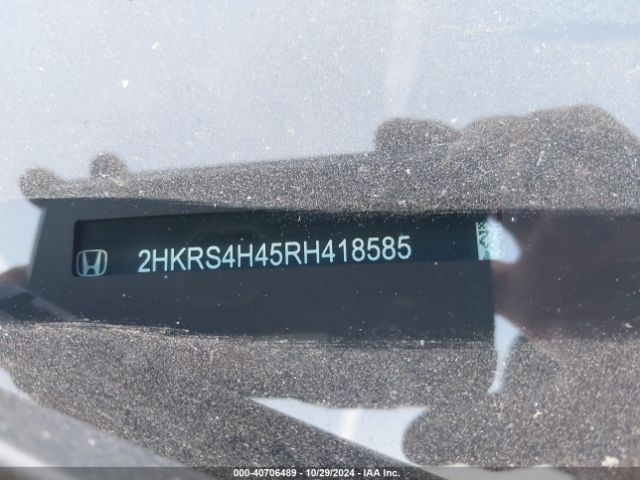 2HKRS4H45RH418585 Honda Cr-v Ex Awd