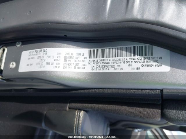 1C4PJMCB7FW779211 Jeep Cherokee Latitude