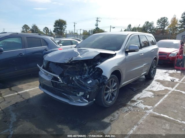 1C4RDHDG0JC254373 Dodge Durango Gt Rwd