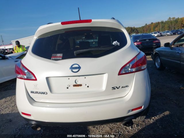 JN8AZ1MW1EW506203 Nissan MURANO SV
