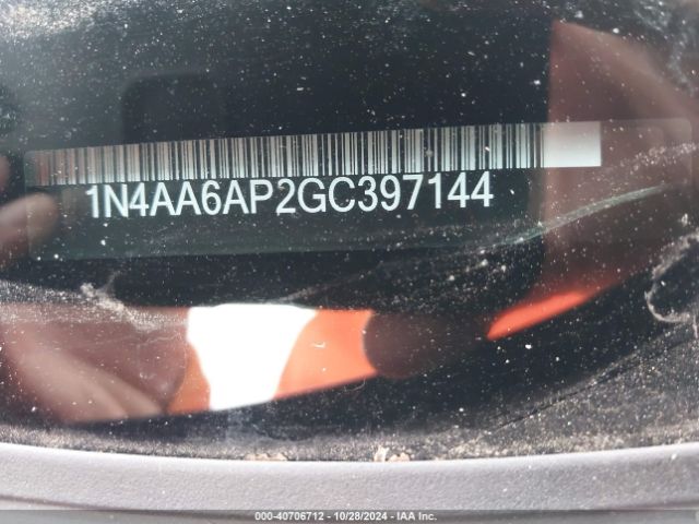 1N4AA6AP2GC397144 Nissan Maxima 3.5 Sr