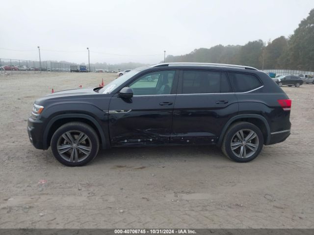 1V2SR2CA0KC600791 Volkswagen Atlas 3.6l V6 Sel R-line