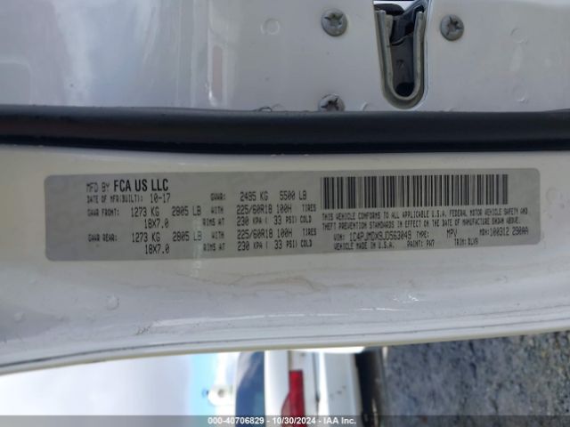 1C4PJMDX9JD563049 Jeep Cherokee Limited 4x4