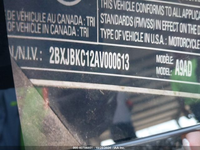 2010 CAN-AM SPYDER ROADSTER 2BXJBKC12AV000613 Photo 9
