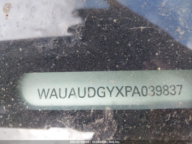 WAUAUDGYXPA039837 Audi A3 Premium 40 Tfsi Front-wheel Drive S Tronic