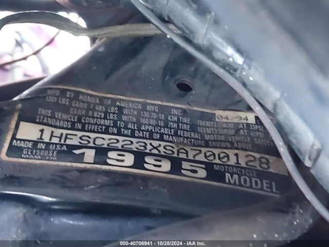 1995 HONDA GL1500 1HFSC223XSA700128 Photo 9
