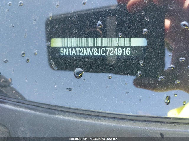 Nissan ROGUE S 2018 5N1AT2MV8JC724916 Image 9