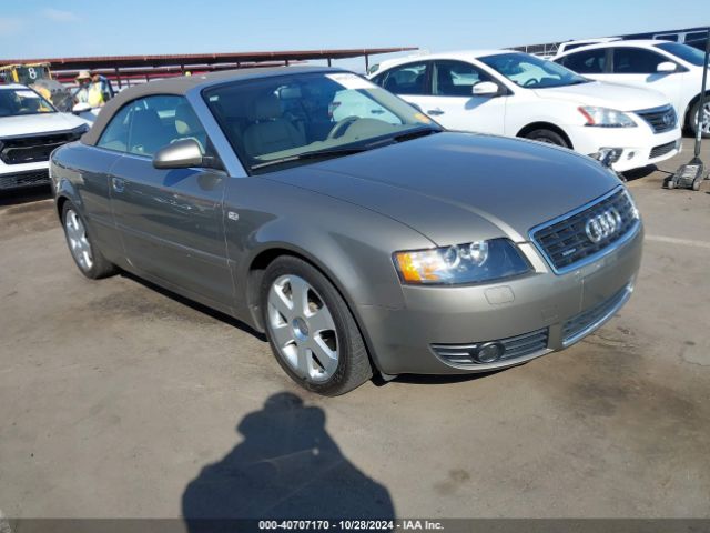2006 AUDI A4 WAUDT48HX6K011785