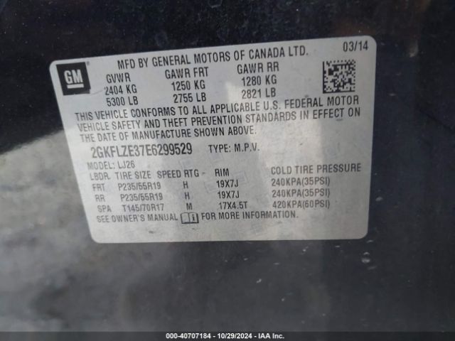 2GKFLZE37E6299529 GMC Terrain Denali