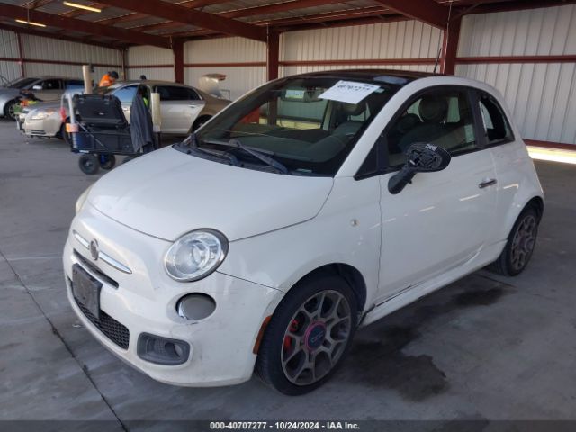 2012 FIAT 500 3C3CFFBR6CT116597 Photo 1