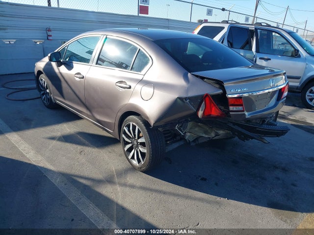Honda Civic Ex-l 2014 19XFB2F95EE223669 Image 3