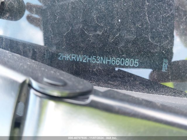 2HKRW2H53NH660805 Honda Cr-v Awd Ex