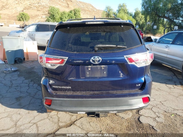 Toyota Highlander Le Plus V6 2016 5TDZKRFH2GS125771 Image 15