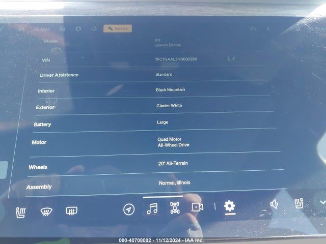 Rivian R1t Launch Edition 2022 7FCTGAAL3NN000280 Image 19
