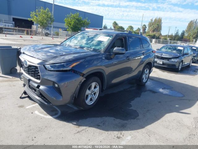 5TDZARAH6MS505024 Toyota Highlander Hybrid Le