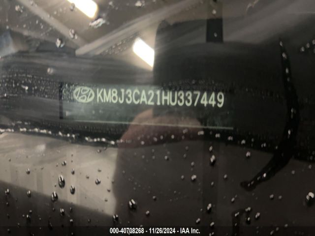 KM8J3CA21HU337449 Hyundai Tucson Sport